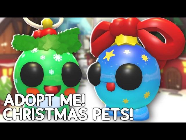 How To Get NEW CHRISTMAS Adopt Me Pets! Roblox