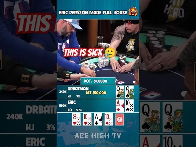 When Agression gone wrong to Agressive player  #poker #highstakespoker