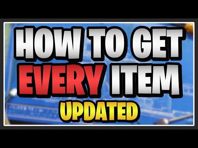 2025 APPROVED: How to get EVERY ITEM in Fortnite Save the World!