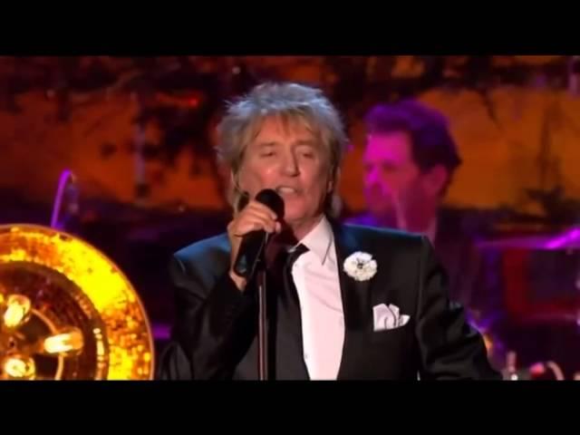 VINTAGE ROD STEWART - SKYE BOAT SONG FOLLOWED BY STIRLING CASTLE PERFORMANCE!