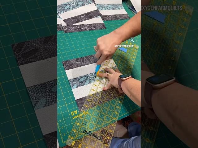 Simple & Fast Strip Piecing with the Walking Trails Quilt Block! Use 3 colors or a whole Rainbow!