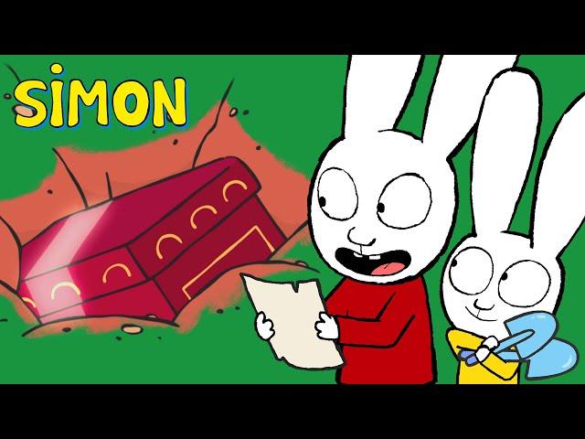 Finding Mummy's Buried Treasure | Simon | Full episodes Compilation 30min S3 | Cartoons for Kids