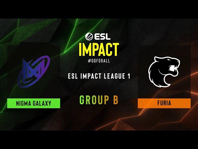 Nigma Galaxy vs. FURIA - Map 1 [Overpass] - ESL Impact League S1 - Group B