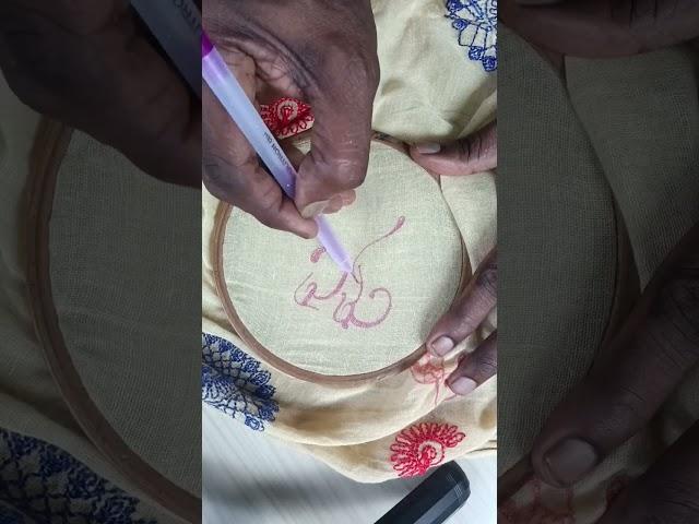 Easy, small drawings can be made for handkerchiefs | Class #youtubeshorts #youtubetips #video