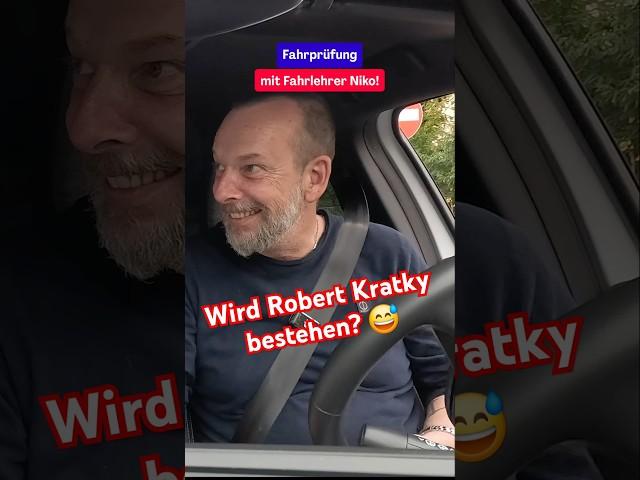 Fahrprüfung mit "Robert Kratky" von Ö3! Würdest du die Prüfung nochmal bestehen?#fahrlehrer #prüfung