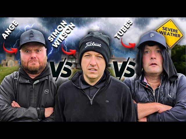 The CRAZIEST Hole on GOLF LIFE So Far….| Simon Wilson (LEGEND) V Tubes V Ange | Wallasey GC 