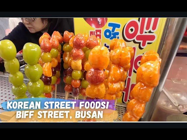 BIFF SQUARE || BUSAN STREET FOODS || SOUTH KOREA