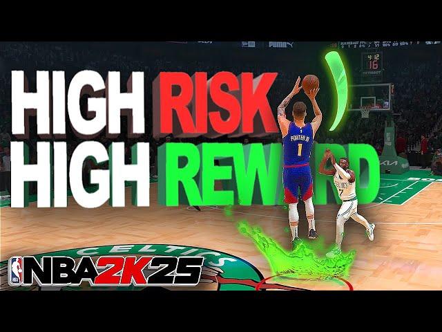 THE POWER OF HIGH RISK REWARD ON NBA2K25…