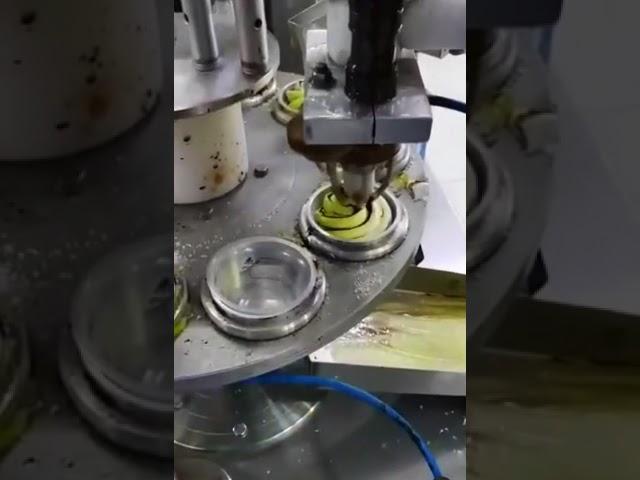Fully automatic ice cream auger filling machine, rotary filling machine