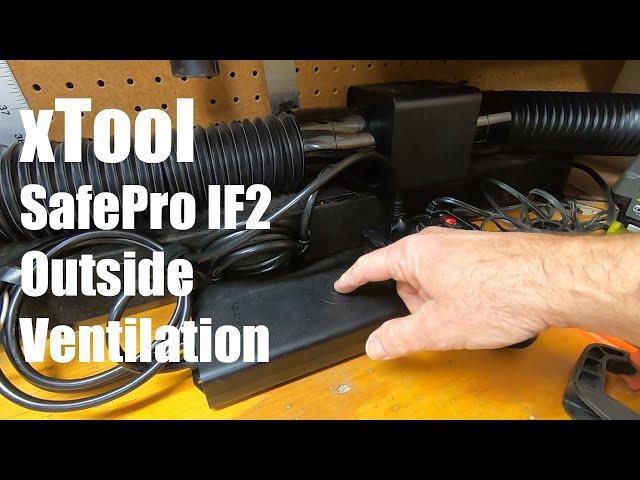 xTool S1 Engraver Smoke Ventilation