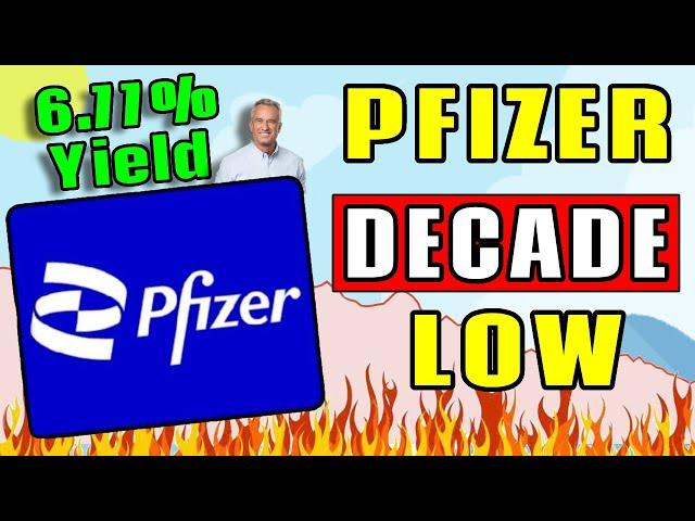 Pfizer is at a DECADE LOW! | Pfizer (PFE) Stock Analysis |