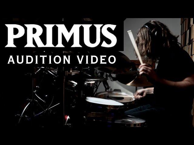 Primus Drum Audition by Jules Pampena #primusdrumaudition