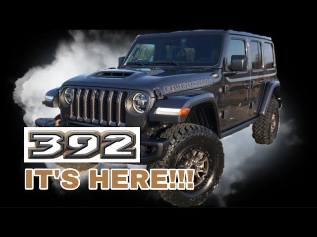 Picking Up Our Jeep Wrangler 392! FIRST DRIVE, WALK AROUND and JL Rubicon Comparison!!!