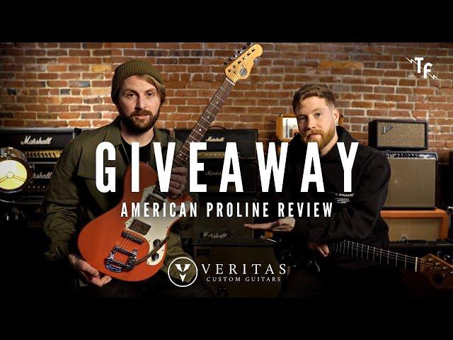 $2500 GUITAR GIVEAWAY! Veritas Portlander American Proline - Giveaway & Review