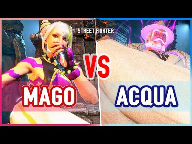 SF6  Mago (Juri) vs Acqua (JP)  Street Fighter 6