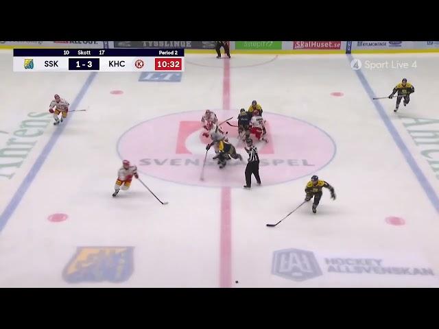 Södertälje SK vs  Kalmar HC - Gör 2 mål på 11 sekunder