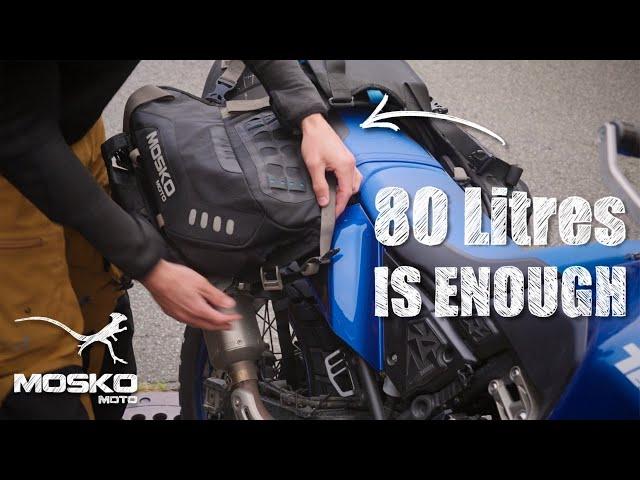 How I Fit Everything in My Reckless 80 | Mosko Moto