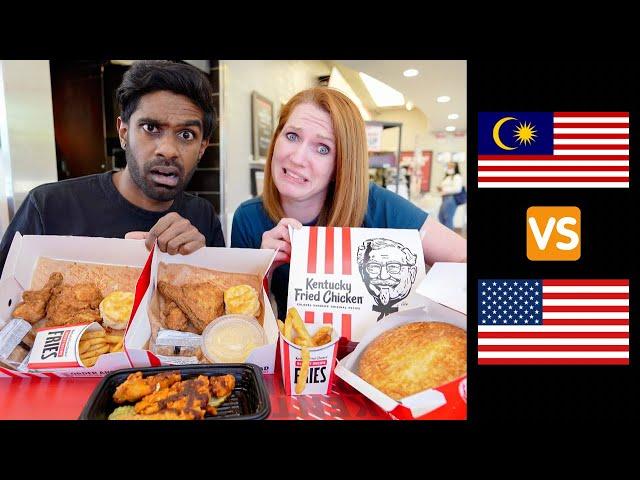 Why is KFC in America so bad compared to Malaysia