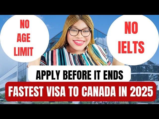 This is The Best And Fastest Visa To Relocate To Canada Now | No IELTS