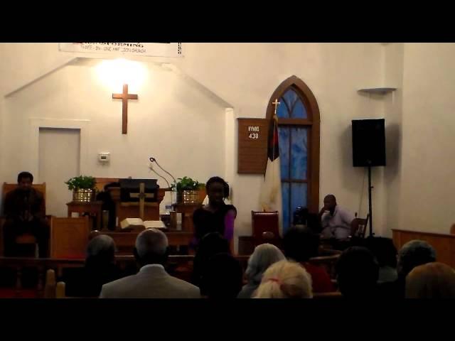 Norkesia McGloster Dance- Hands Across Blacksburg Good Friday Service