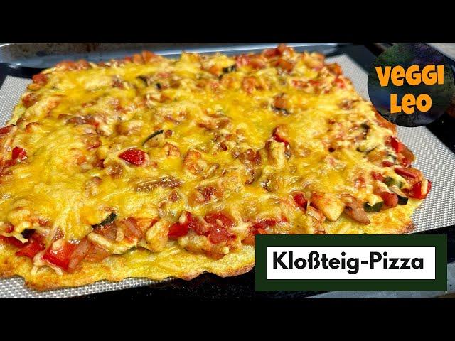 Kloßteig Pizza | vegan und glutenfrei