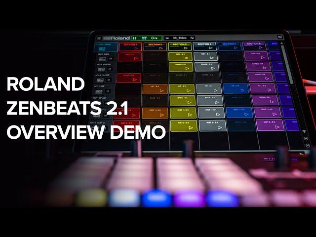 Zenbeats Demo with VERSELAB MV-1 Integration