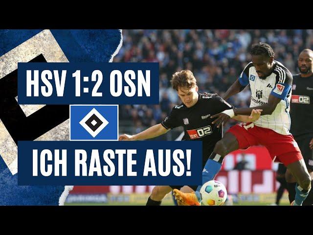 HSV VERLIERT gegen Osnabrück 2:1! Wutrede nach dem Spiel!