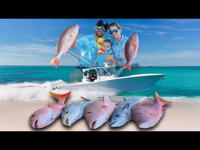 Boat Life in a Tropical Fishing Haven | Baby's First Fishing Trip!