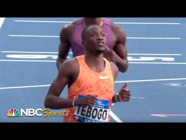 Letsile Tebogo bounces back to win men's 200m at Diamond League Silesia | NBC Sports