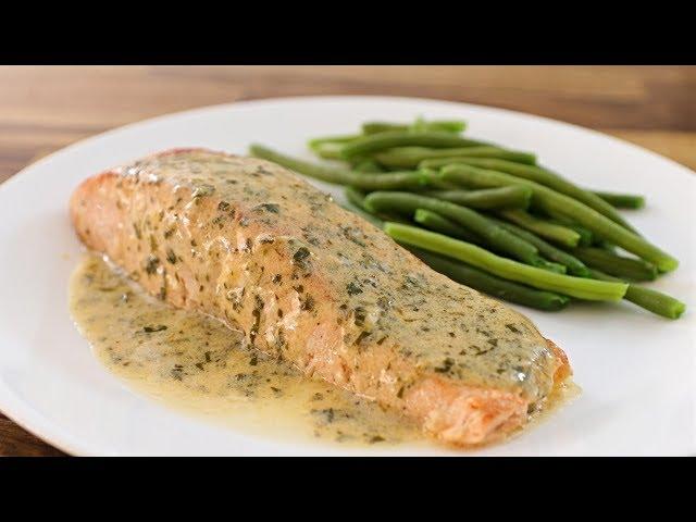 Salmon with Lemon Butter Sauce Recipe