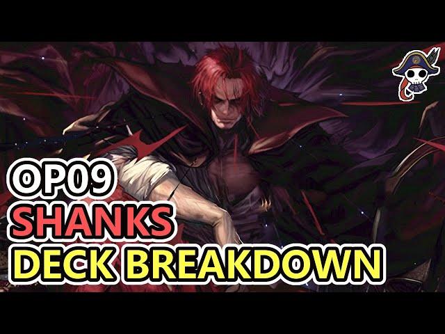 [OP09] SHANKS DECK BREAKDOWN - Red Is Back, Baby