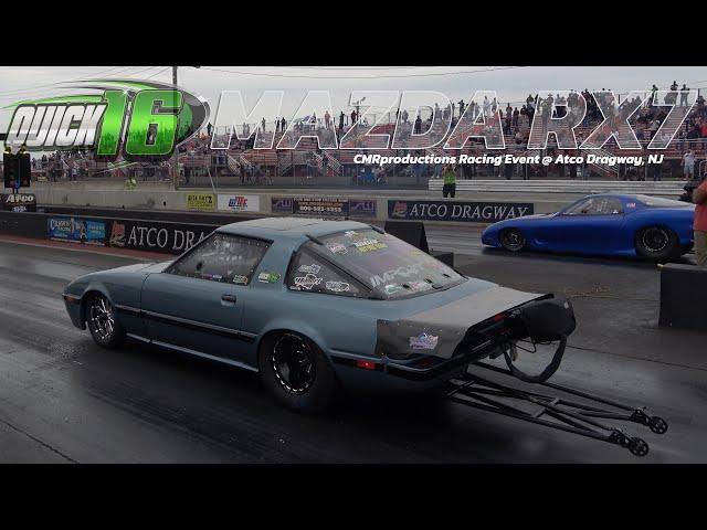 Mazda RX7 Quick16 @ Spring National worlds fastest rides