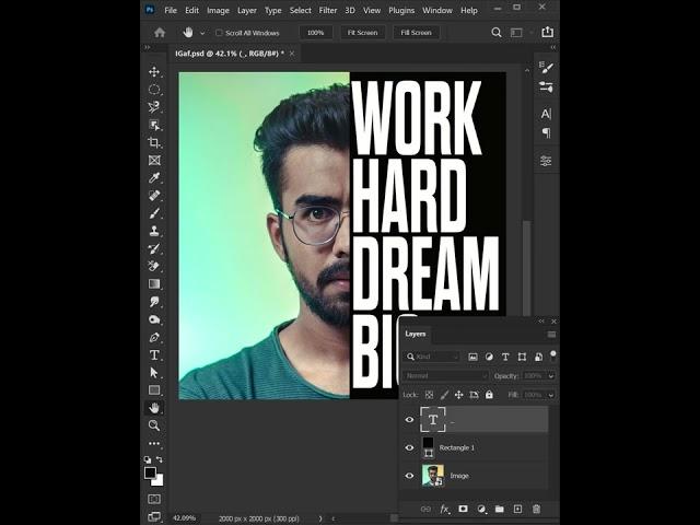 Poster Design Ideas in Photoshop | Photoshop Tutorial #photoshop #shorts