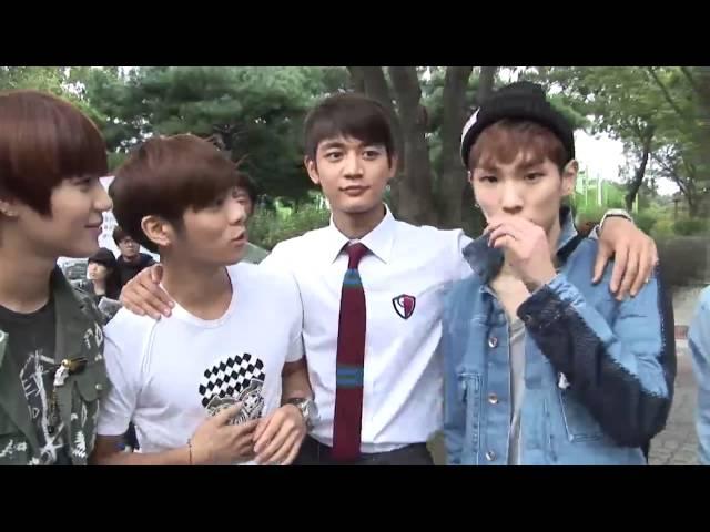 [120928] SHINee Visits Minho On The Set Of 'For You In Full Blossom'