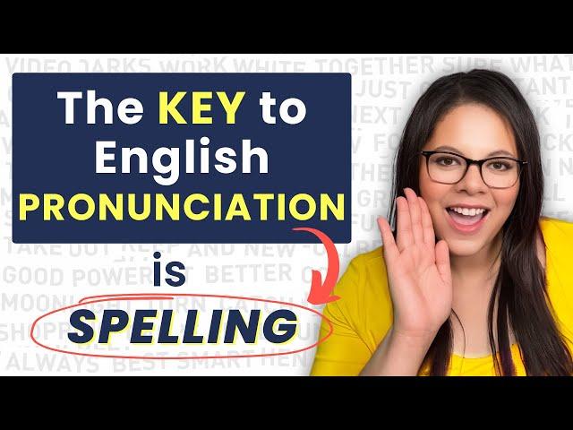 Improve your pronunciation with this SPELLING rule  (+ Free PDF)