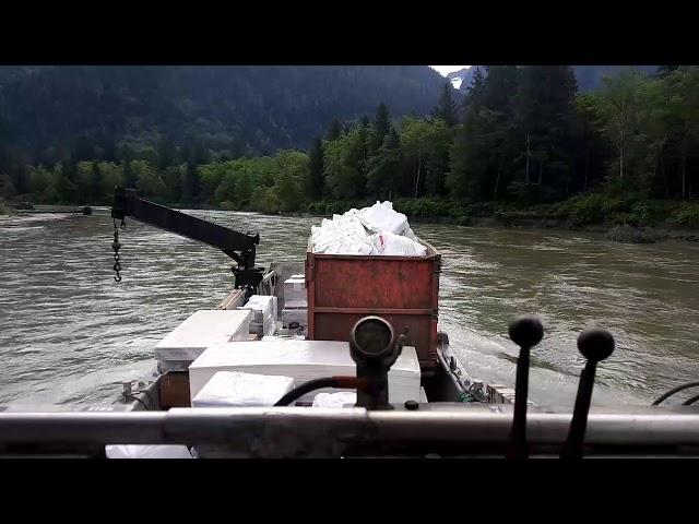 Kingcome Inlet freight run aboard the "Inlet Raider"