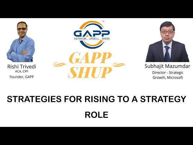 Strategies for Rising to Strategy Roles