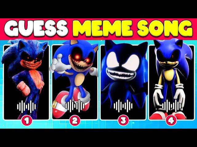 Guess The Sonic Meme and Dance By Their Voice...!