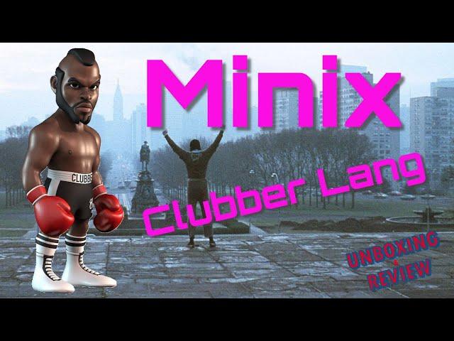 Minix Bandai Clubber Lang Rocky Balboa Figure Unboxing & Review
