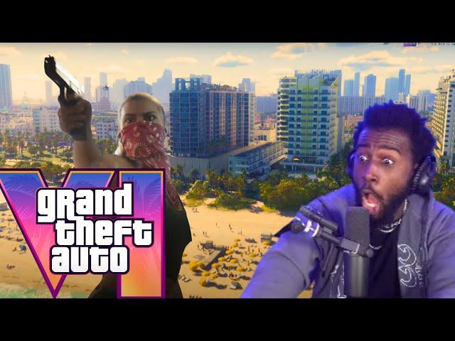 GTA 6 TRAILER REACTION AND BREAKDOWN! (Grand Theft Auto VI)