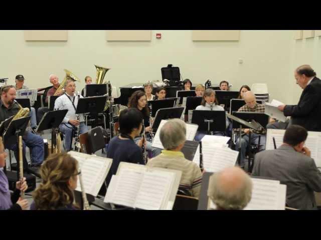 Howard Cable rehearses his Banks of Newfoundland