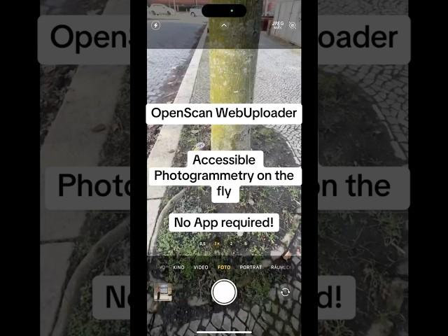 OpenScan Cloud - Free photogrammetry without App