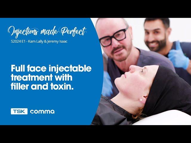 Full face injectable treatment by Kam Lally & Jeremy Isaac (IMP S2024E1)