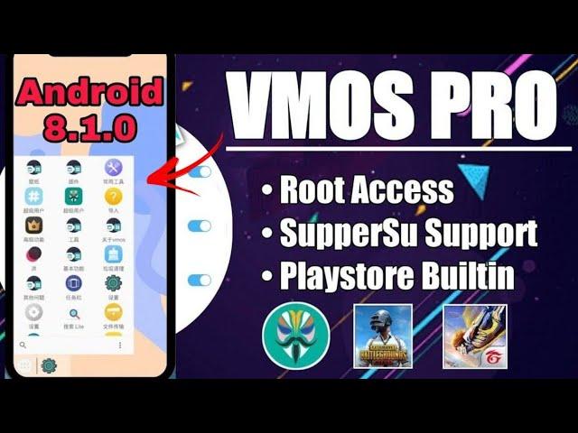 VMOS PRO Magisk VIP GOLD VMOS Method | Android 12 & 13 | Android 10 & 7 ROM