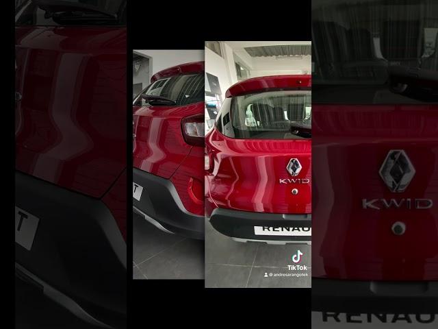 Kwid outsider 2024 Rojo Fuego 