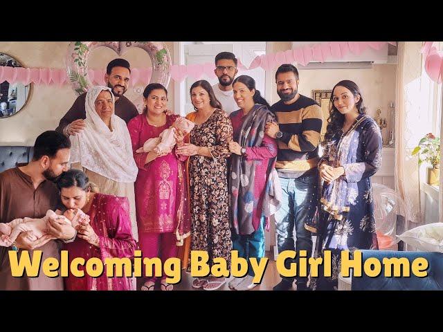 Welcoming Baby Ayra Home Celebrations  From Hospital To Home in Norway