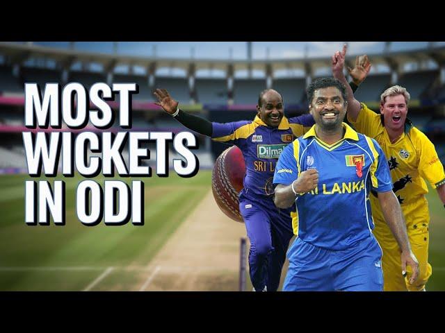 Top 30 Bowlers with Most Wickets in ODI History | #sportzlanka #cricket #sports