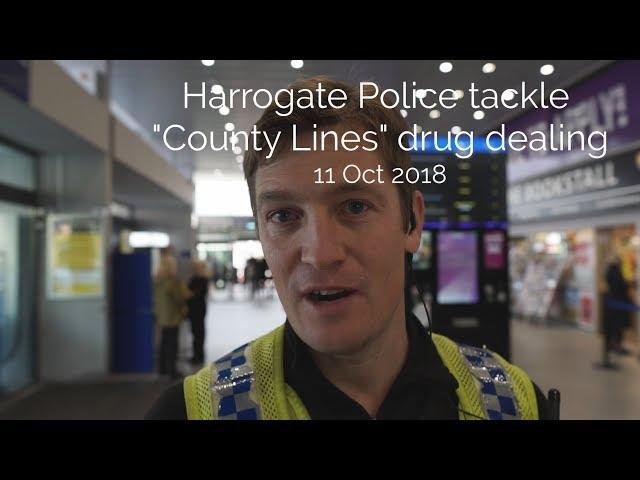 Harrogate Police work to raise awareness of "County Lines" drug dealing