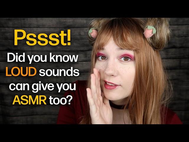 Carefully giving you ASMR with LOUD sounds & silence (trust me!! it's not gonna hurt)