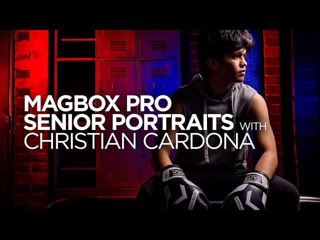 Using the MagBox Pro Softboxes for Creative Senior Portraits with Christian Cardona